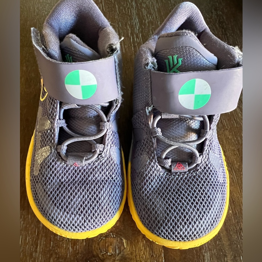 Nike Kobe sneakers. Very flexible. Not stiff. Used maybe twice